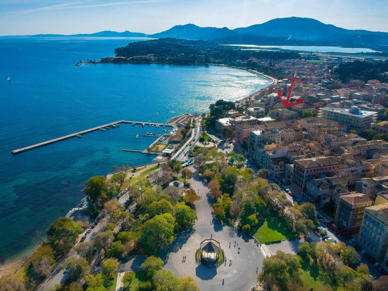 Gregos Rooftop Suite City Center W. Sea View Corfu  Εξωτερικό φωτογραφία