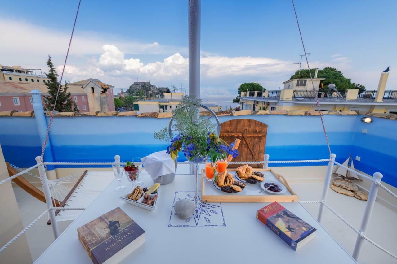 Gregos Rooftop Suite City Center W. Sea View Corfu  Εξωτερικό φωτογραφία